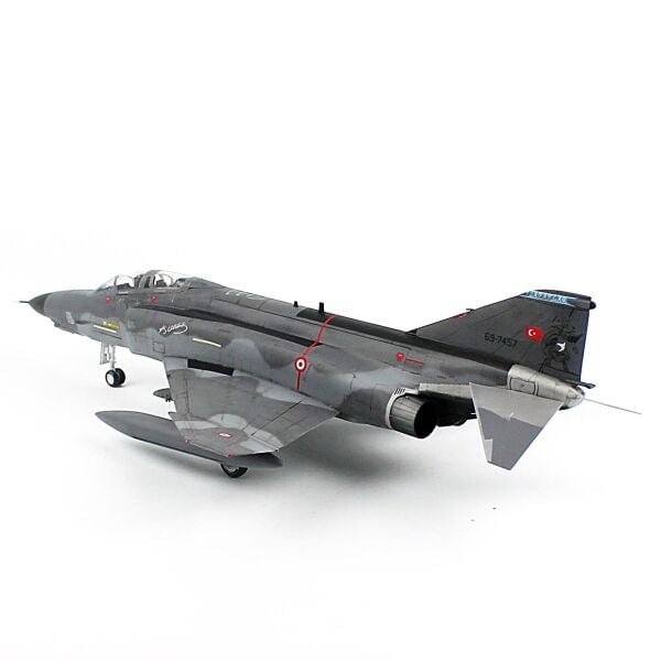 QD194 1/48 Ölçek, RF-4E TM 173. Filo (Şafak), Sergilemeye Hazır Model Uçak