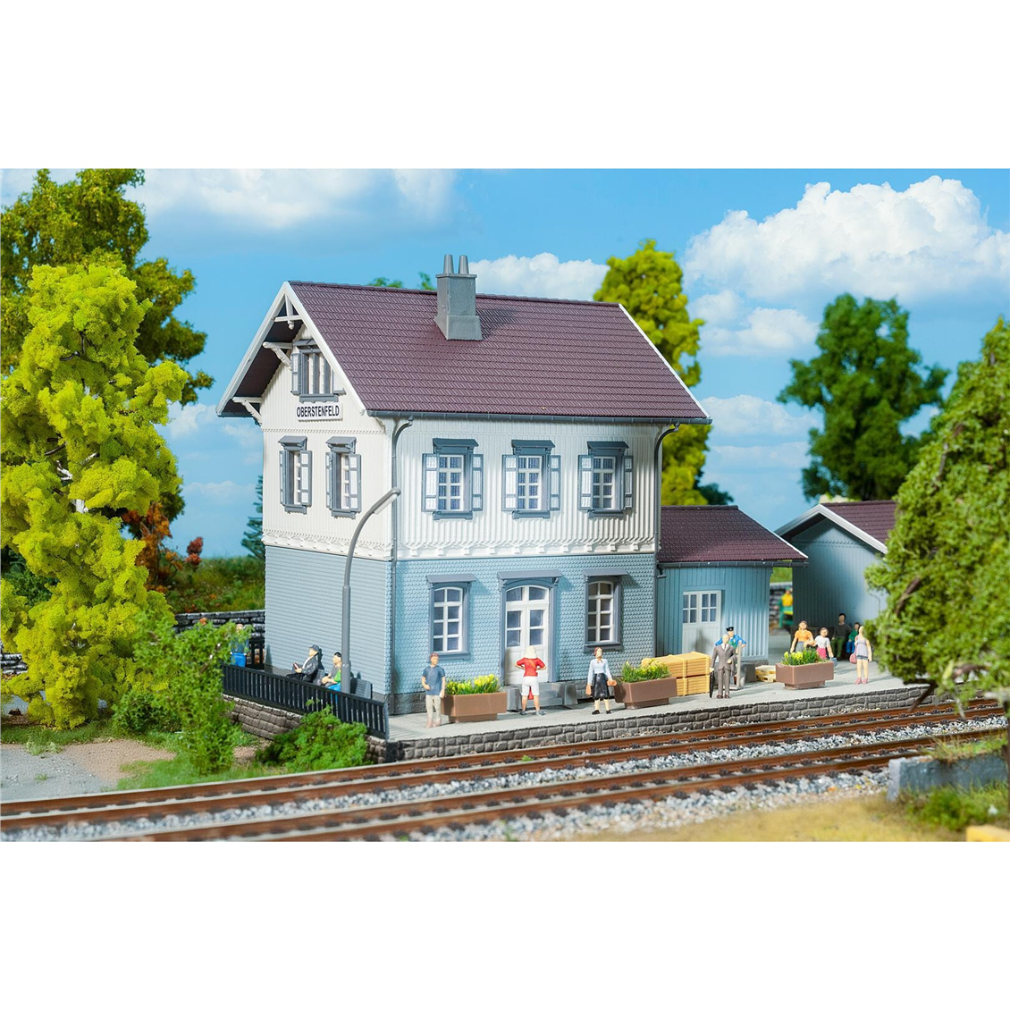 Faller 110138 1/87 Ölçek, Oberstenfeld İstasyonu, Plastik Model Kiti