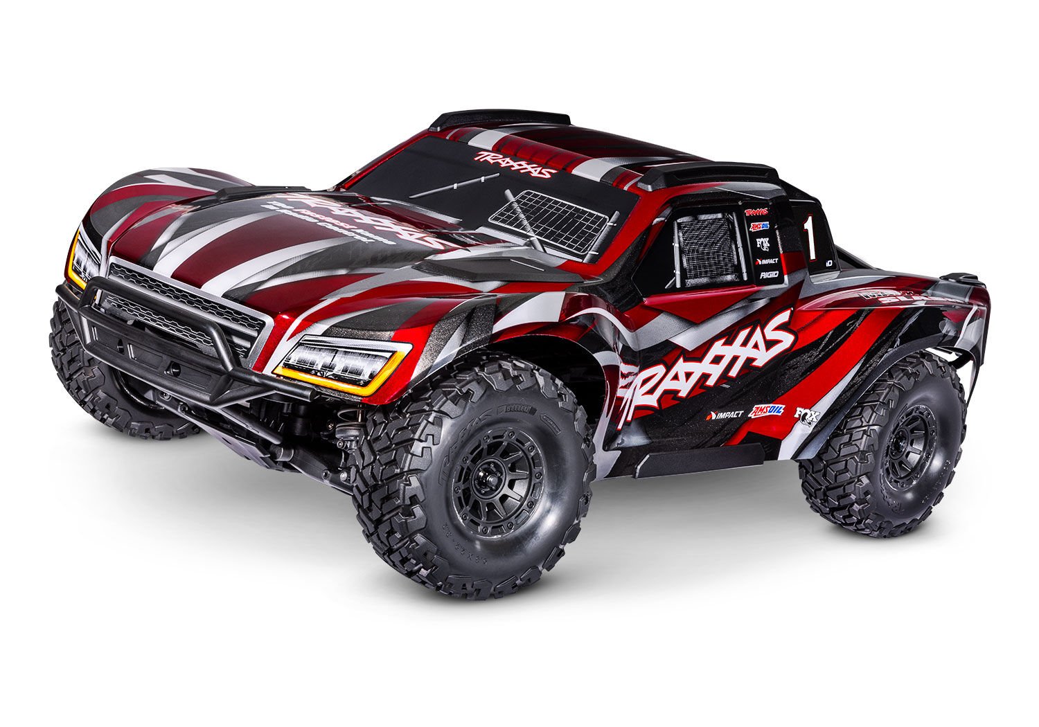 Traxxas Maxx Slash 1/8 4WD 6S Kırmızı