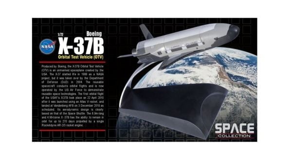 Dragon 50377 1/72 Ölçek, Boeing X-37B Orbital Test Aracı Plastik Model Kiti