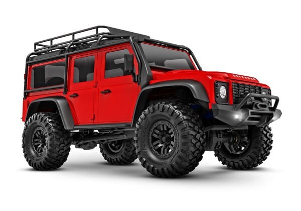Traxxas TRX-4M Land Rover Defender 1/18 Mini Rc Crawler Kırmızı