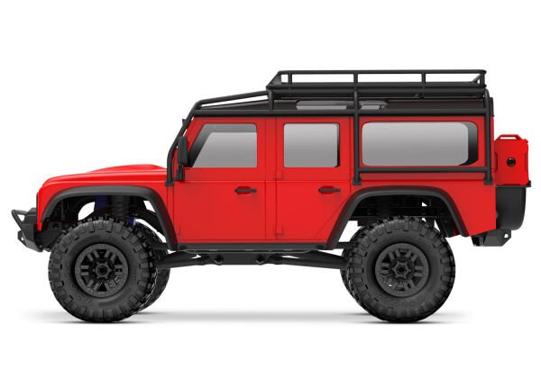 Traxxas TRX-4M Land Rover Defender 1/18 Mini Rc Crawler Kırmızı