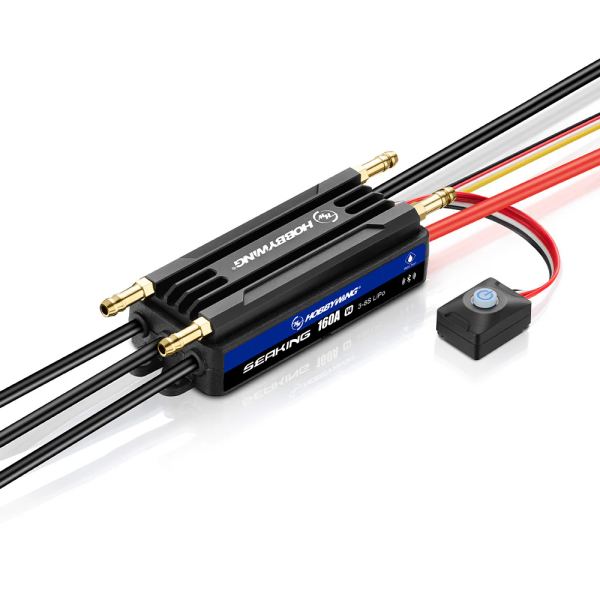 Hobbywing 30206200 Seaking V4-160A, 3-8S Li-Po, Fırçasız Motor için Elektronik Hız Kontrolü