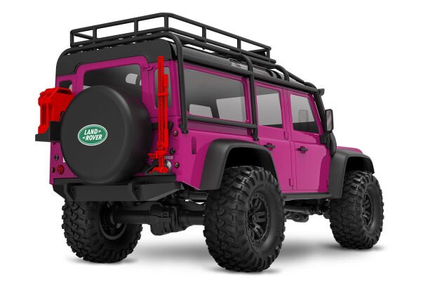 Traxxas TRX-4M Land Rover Defender 1/18 Mini Rc Crawler Pembe
