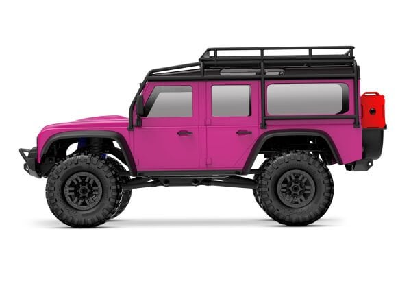 Traxxas TRX-4M Land Rover Defender 1/18 Mini Rc Crawler Pembe