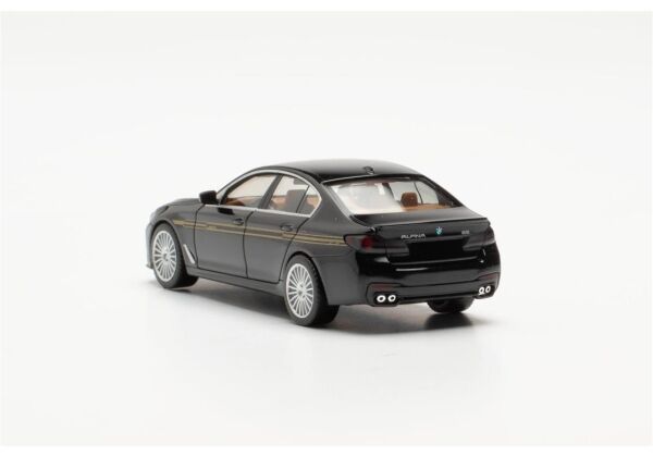Herpa 342065-002 1/87 Ölçek, BMW Alpina B5, Siyah, Sergilemeye Hazır Model Araç