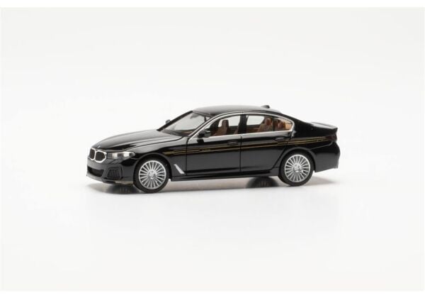 Herpa 342065-002 1/87 Ölçek, BMW Alpina B5, Siyah, Sergilemeye Hazır Model Araç
