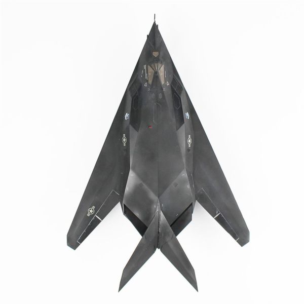 QD045 1/48 Ölçek, F-117A NightHawk Sergilemeye Hazır Plastik Uçak Maketi