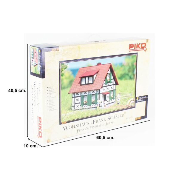 Piko 62053 1/22,5 Ölçek, Frank ın Konuk Evi, Plastik Model Kiti