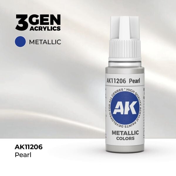 AK 11206 17 ml. Pearl, 3GEN Akrilik Model Boyası