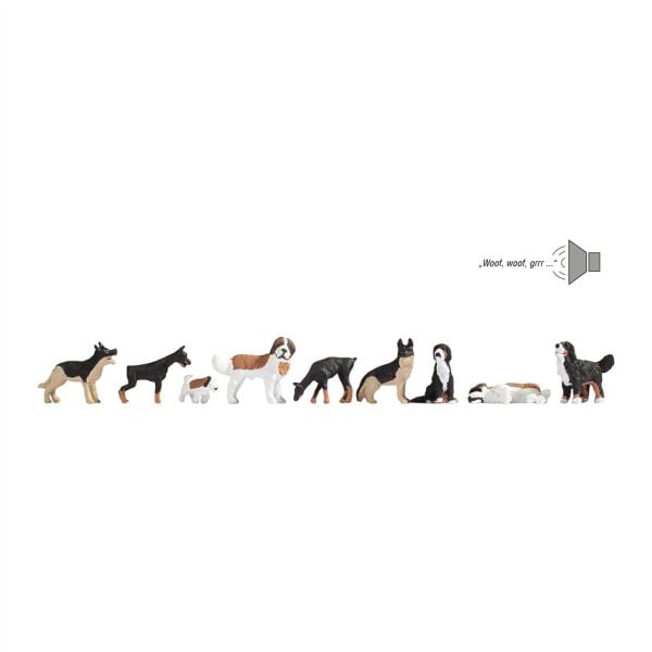 Noch 12852 Köpek Sesleri ve 8 Adet Köpek Figürü, Elektronik Devre Kiti