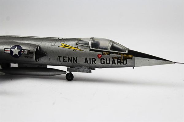 QD051 1/72 Ölçek, F-104C Starfighter Sergilemeye Hazır Plastik Uçak Maketi