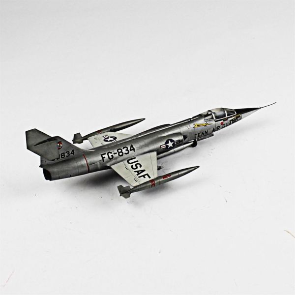 QD051 1/72 Ölçek, F-104C Starfighter Sergilemeye Hazır Plastik Uçak Maketi