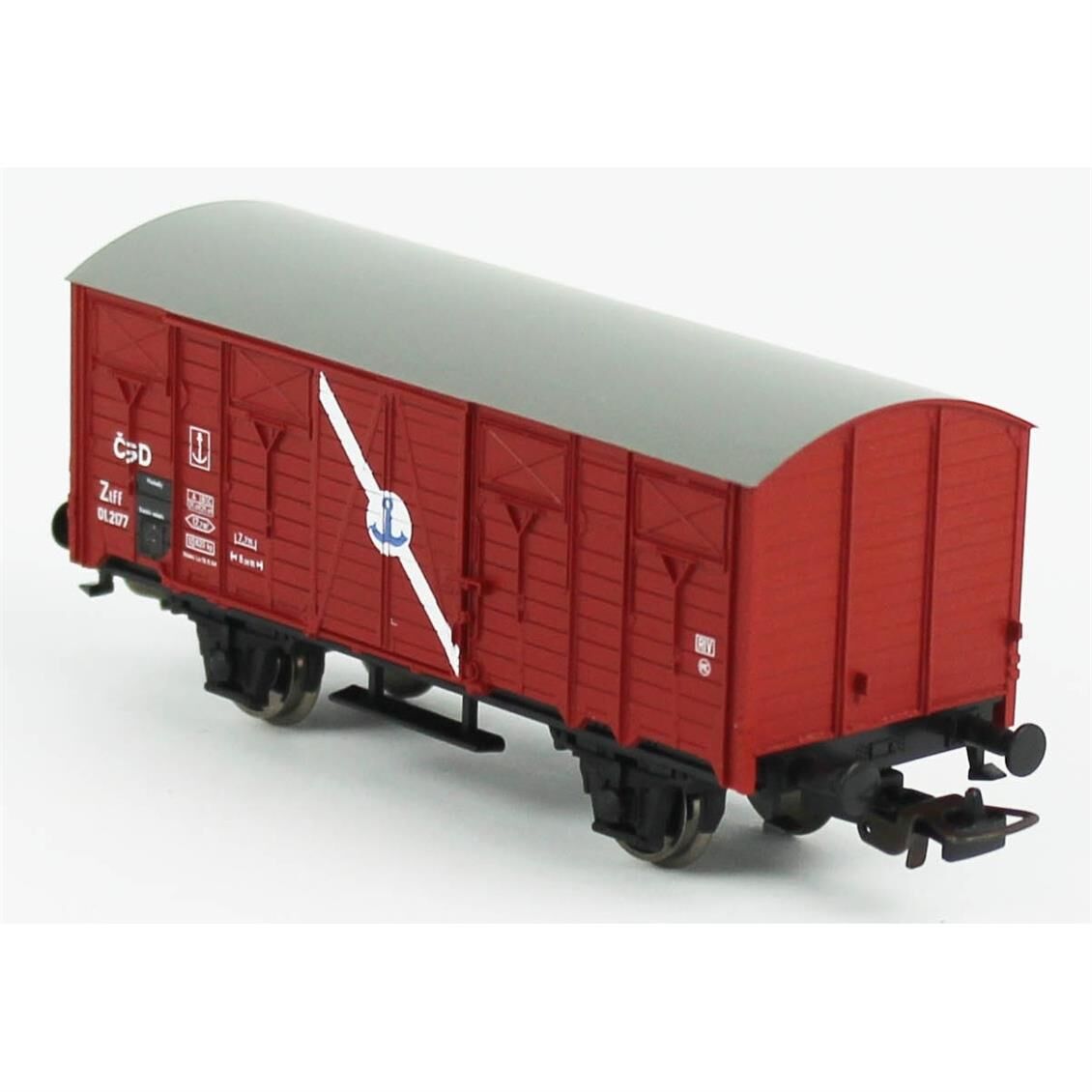 Piko (Hobby) 97160 1/87 Ölçek, Kapalı Kasalı, CSD 3.Dönem, Model Tren Yük Vagonu