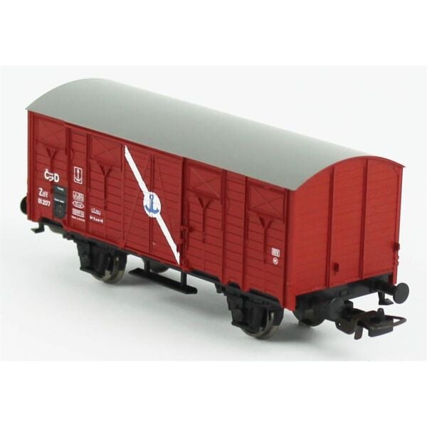 Piko (Hobby) 97160 1/87 Ölçek, Kapalı Kasalı, CSD 3.Dönem, Model Tren Yük Vagonu