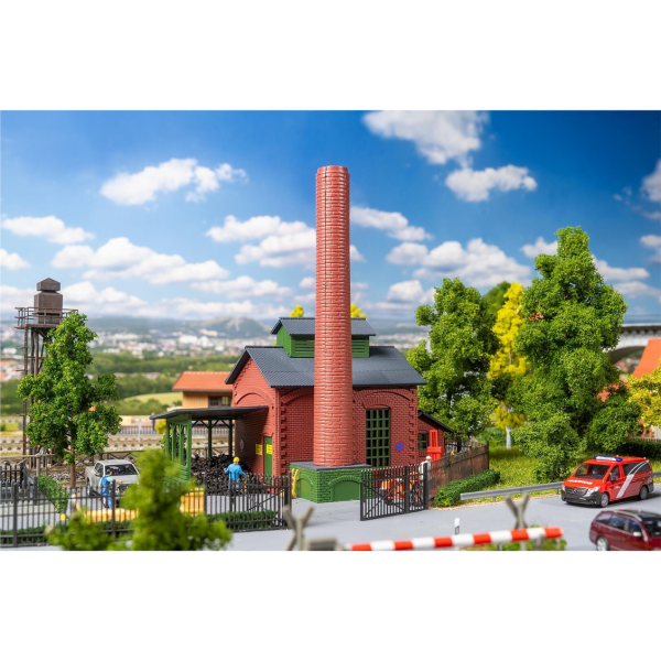 Faller 131337 1/87 Ölçek, Merkezi Isıtma Binası, Plastik Model Kiti