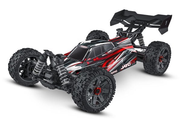 Traxxas Jato ® 4X4 Brushless BL-2s 1/8 4WD Race Buggy Kırmızı