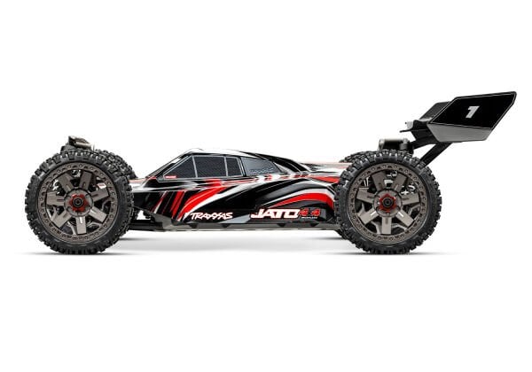Traxxas Jato ® 4X4 Brushless BL-2s 1/8 4WD Race Buggy Kırmızı
