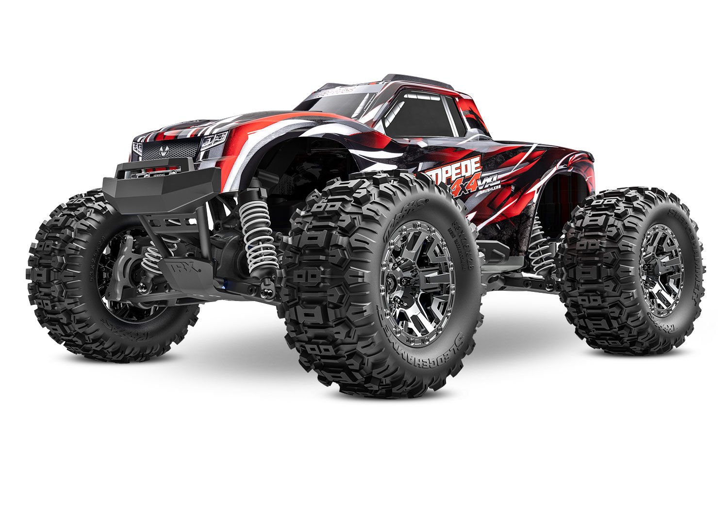 Traxxas Stampede 4x4 VXL Kırmızı