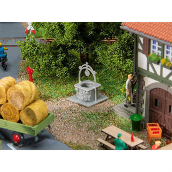 Faller 180853 1/87 Ölçek, Süs Çeşmesi, Plastik Model Kiti