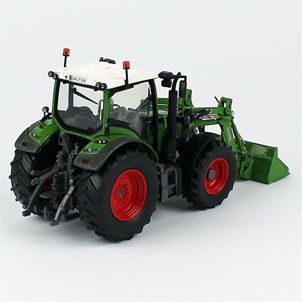 Universal Hobbies UH4981 1/32 Ölçek, Fendt 516 Vario Ön Yükleyicili Traktör, Sergilemeye Hazır Metal İş Makinası Modeli