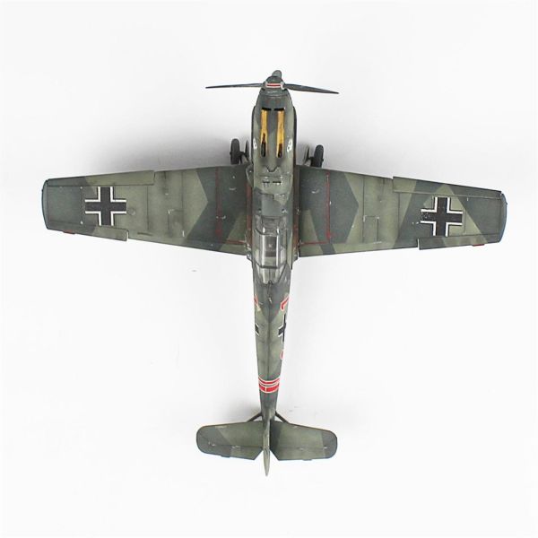 QD060 1/48 Ölçek, Messerschmitt Bf 109 E-3 Sergilemeye Hazır Plastik Uçak Maketi