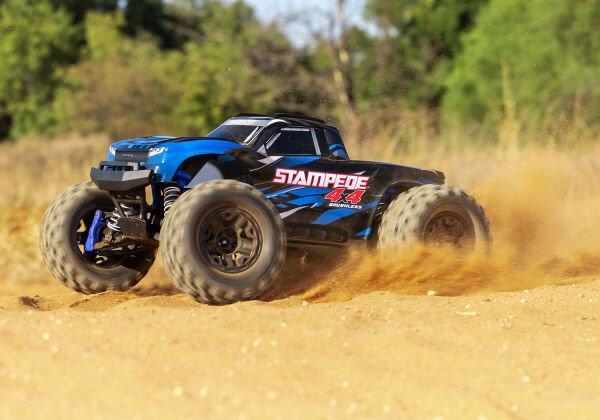 Traxxas Stampede 4x4 Brushless Mavi