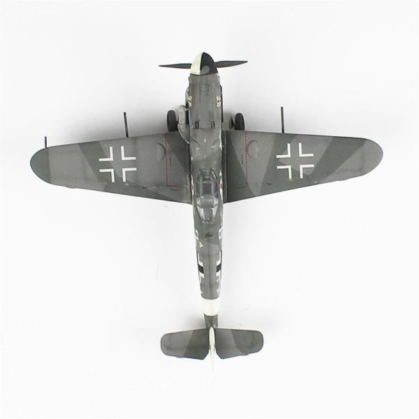 QD062 1/48 Ölçek, Messerschmitt Bf 109 G-6 Sergilemeye Hazır Plastik Uçak Maketi