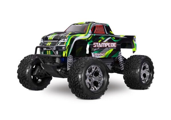 Traxxas Stampede 2WD HD Brushless BL-2S Yeşil