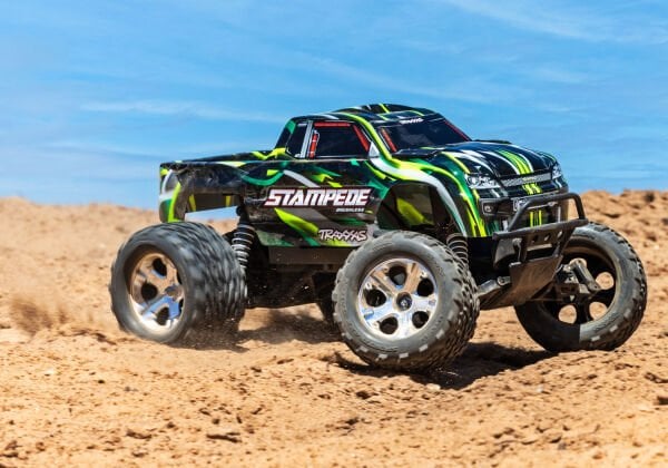 Traxxas Stampede 2WD HD Brushless BL-2S Yeşil