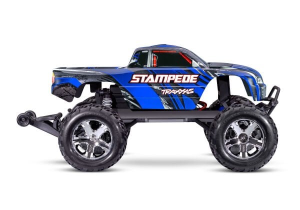 Traxxas 1/10 Stampede XL-5 2WD HD + USB Şarj Aleti Mavi