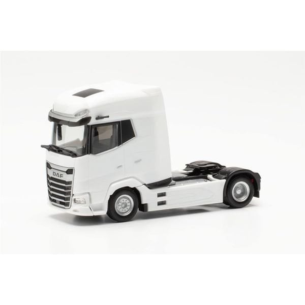 Herpa 316033 1/87 Ölçek, DAF XG Çekici, Beyaz, Sergilemeye Hazır Model Araç