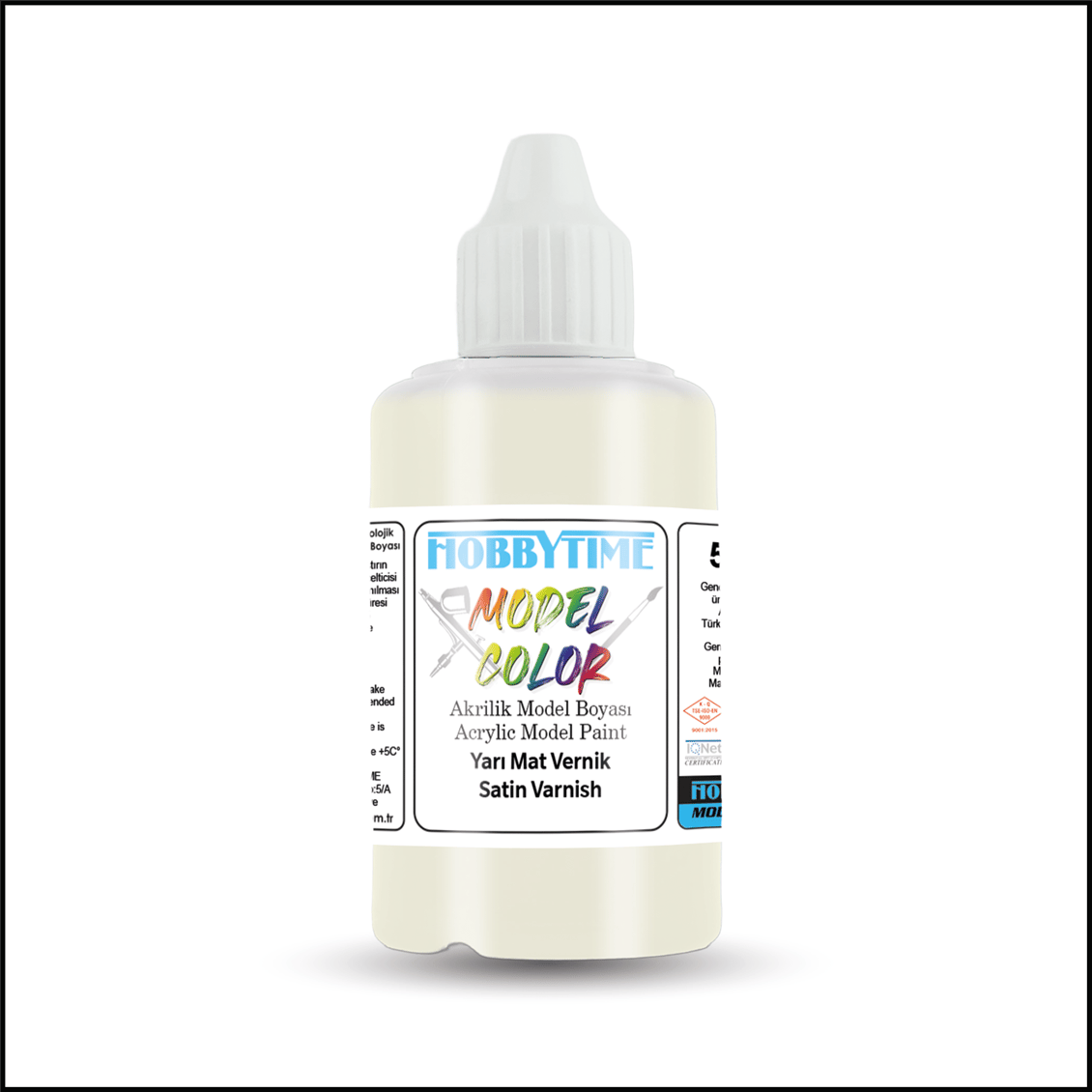 Hobbytime 507 50 ml. Yarı Mat Vernik (Satin Varnish)