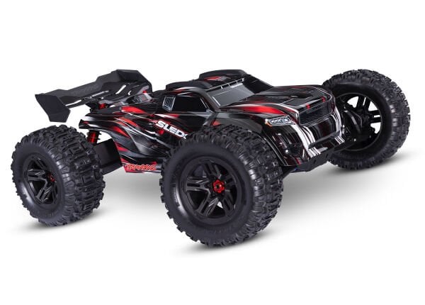 Traxxas Sledge Belted 1/8 6s VXL V2 Kırmızı