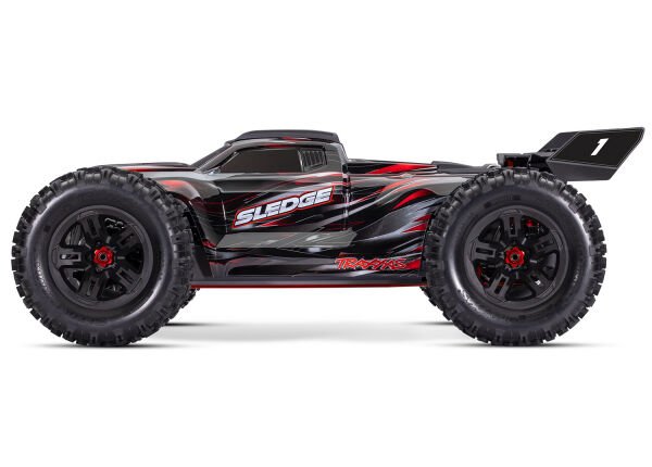 Traxxas Sledge Belted 1/8 6s VXL V2 Kırmızı