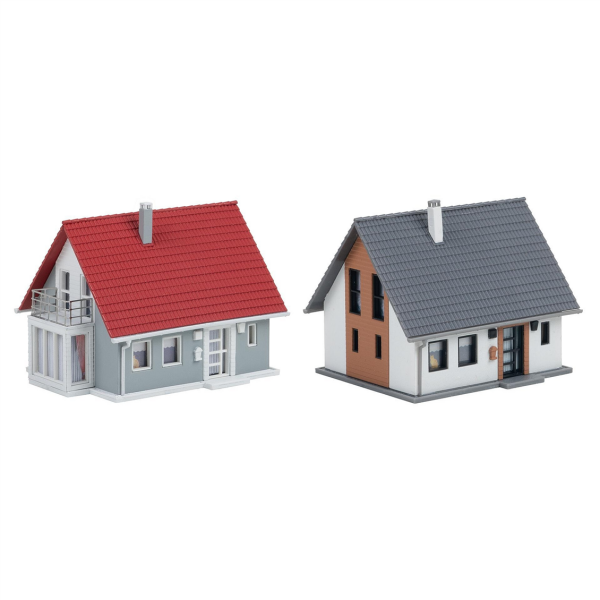 Faller 232148 1/160 Ölçek, Müstakil Ev, 2 Adet, Plastik Model Kiti
