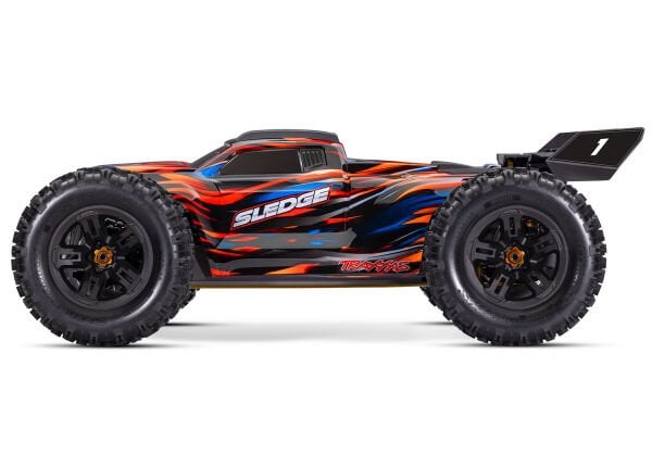 Traxxas Sledge Belted 1/8 6s VXL V2 Turuncu