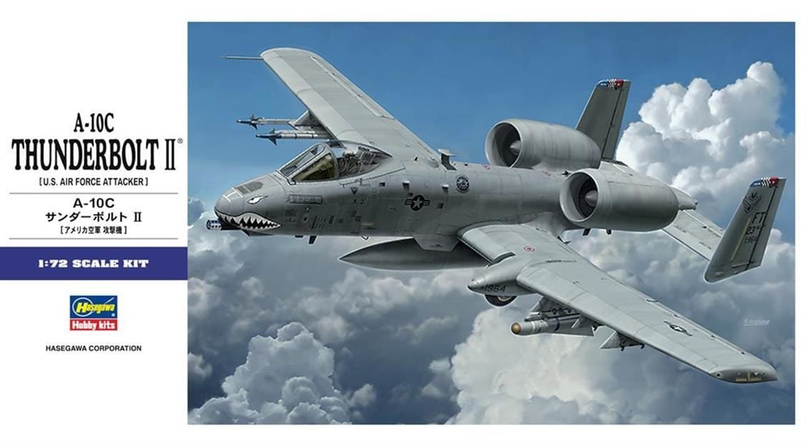 Hasegawa E43 1573 1/72 Ölçek, A-10C Thunderbolt II, Savaş Uçağı, Plastik Model kiti