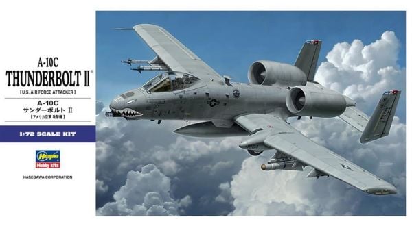 Hasegawa E43 1573 1/72 Ölçek, A-10C Thunderbolt II, Savaş Uçağı, Plastik Model kiti