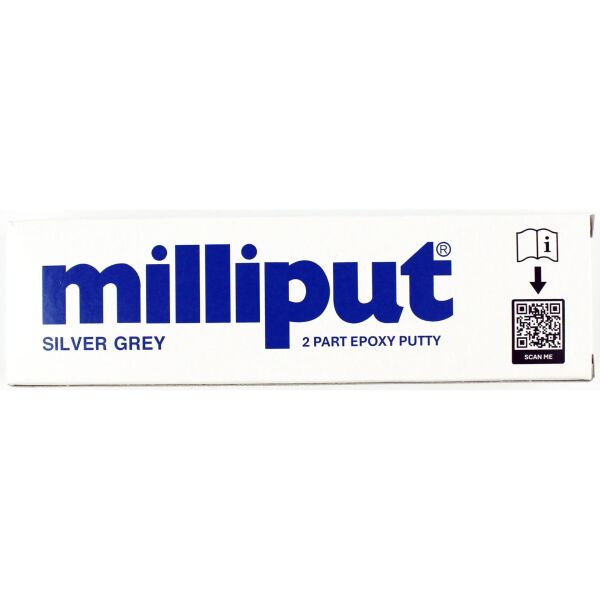 Milliput 05 Gümüş-Gri Tip, Çift Bileşenli Epoksi Putty Macun - 2x56=112 Gram