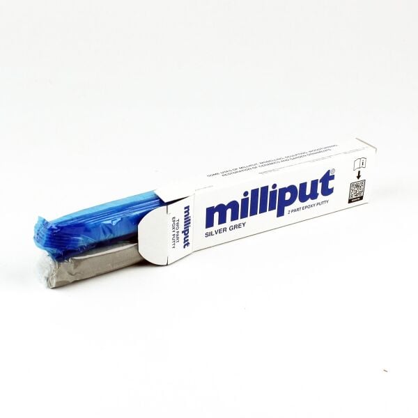 Milliput 05 Gümüş-Gri Tip, Çift Bileşenli Epoksi Putty Macun - 2x56=112 Gram