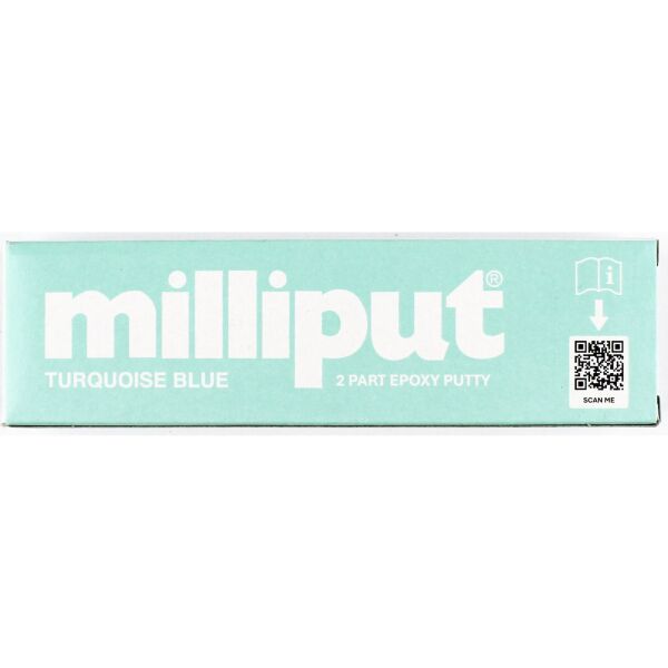Milliput 06 Turquoise Tip, Çift Bileşenli Epoksi Putty Macun - 2x56=112 Gram