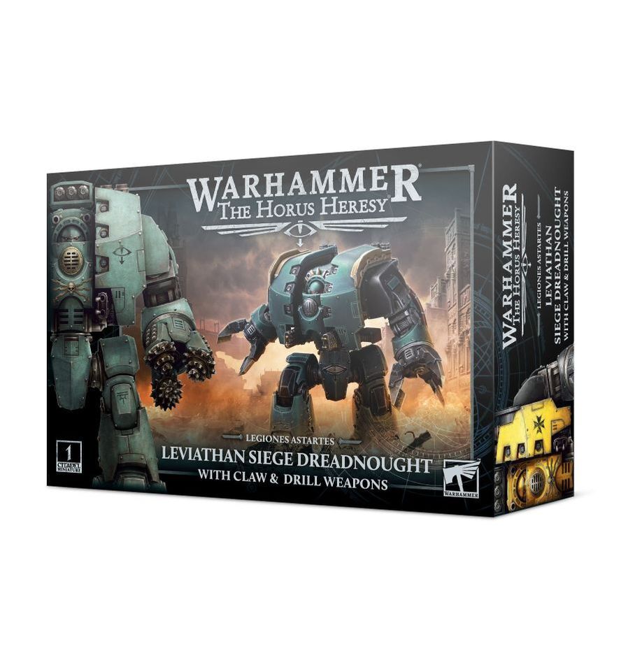 Legiones Astartes: Leviathan Dreadnought with Claws & Drill Weapons