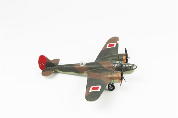 QD080 1/72 Ölçek, Bristol Blenheim MK5 Sergilemeye Hazır Plastik Uçak Maketi