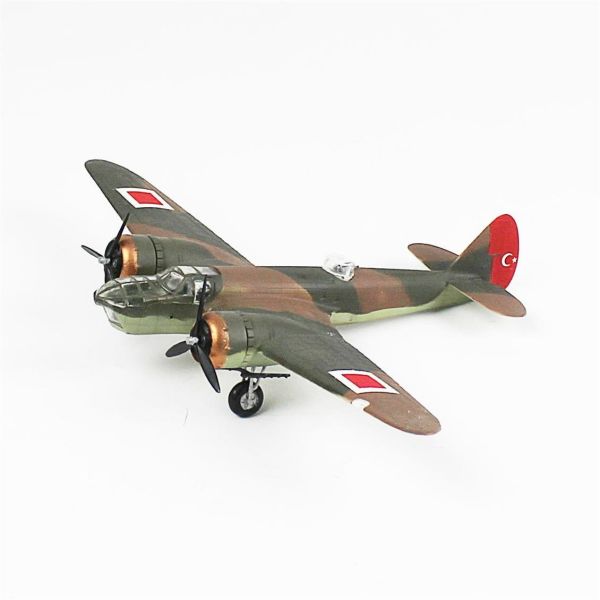 QD080 1/72 Ölçek, Bristol Blenheim MK5 Sergilemeye Hazır Plastik Uçak Maketi