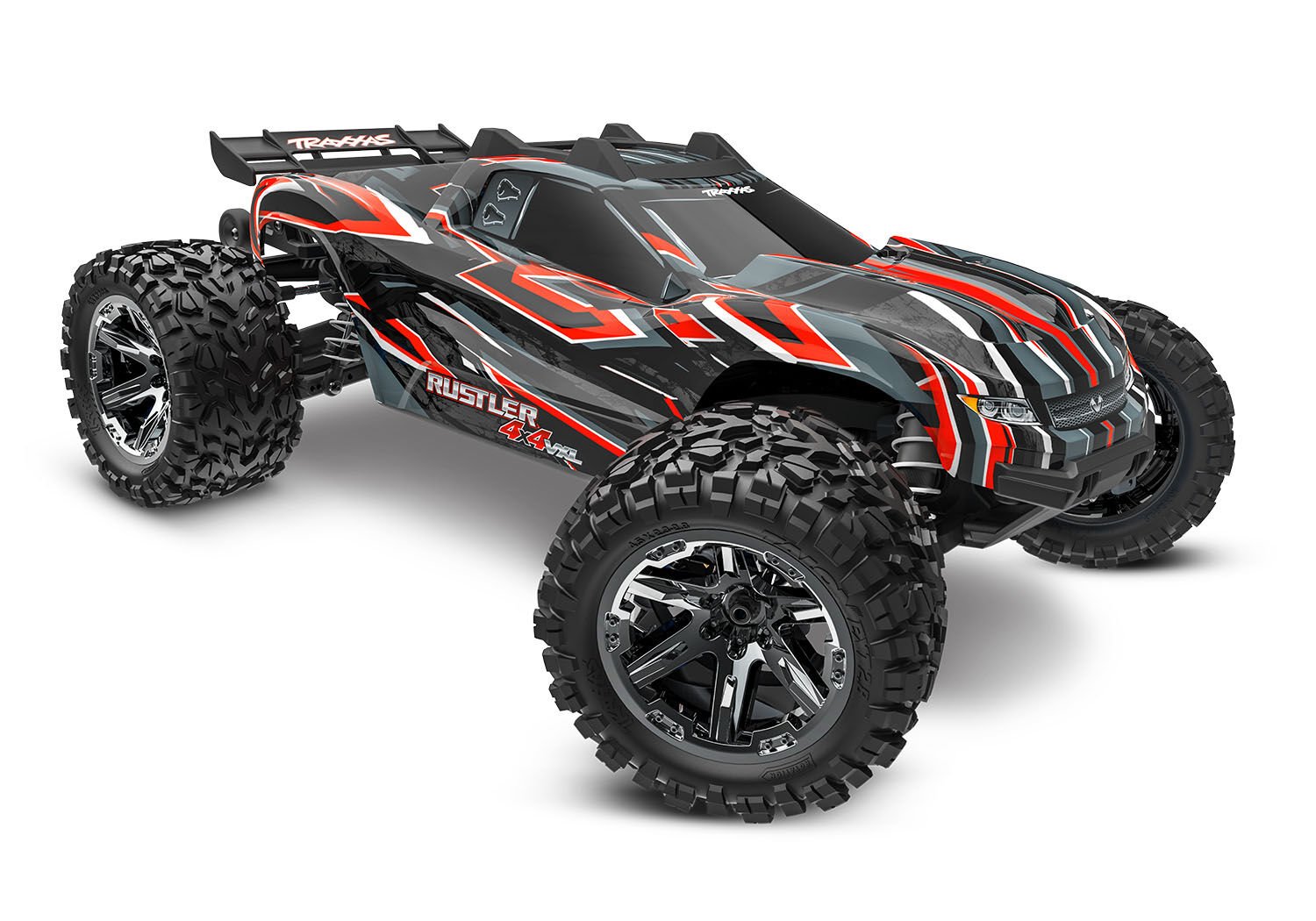 Traxxas Rustler 4x4 VXL V2 Kırmızı