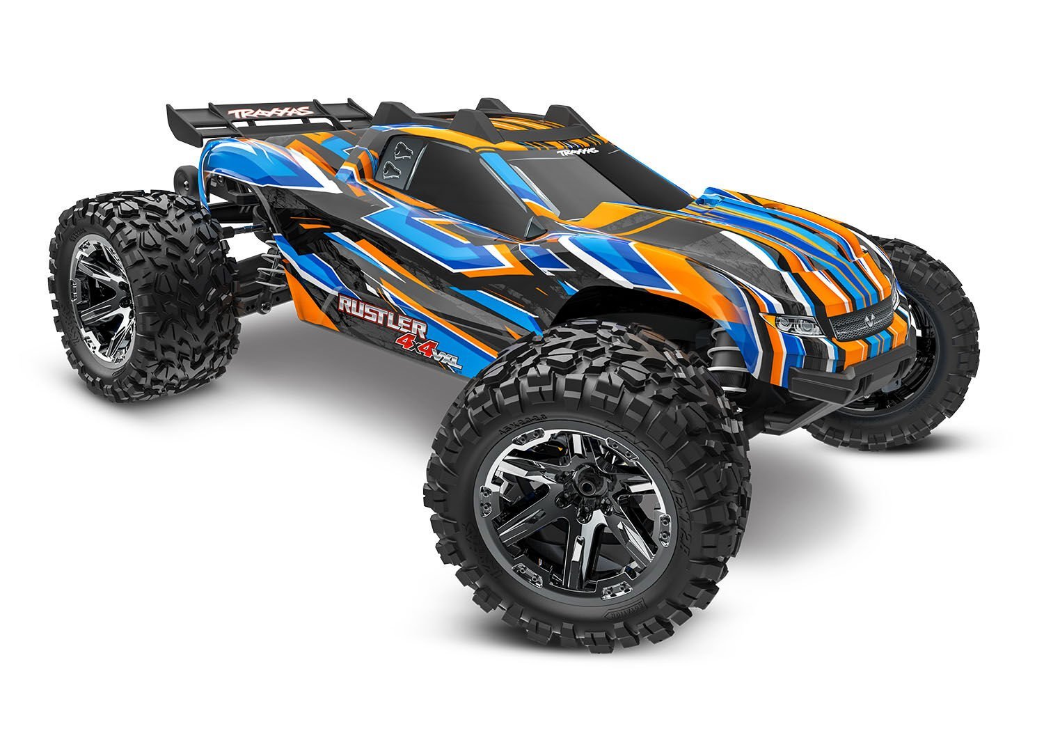 Traxxas Rustler 4x4 VXL V2 Turuncu