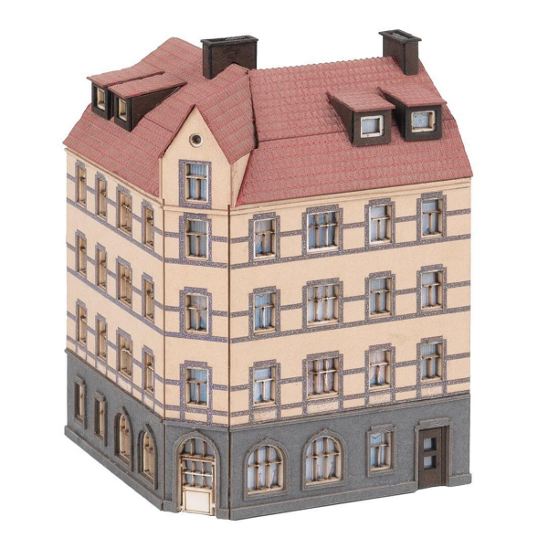 Faller 282783 1/220 Ölçek, Sıra Apartmanlar, Plastik Model Kiti