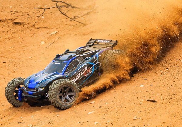 Traxxas Rustler 4x4 Brushless BL-2 Mavi