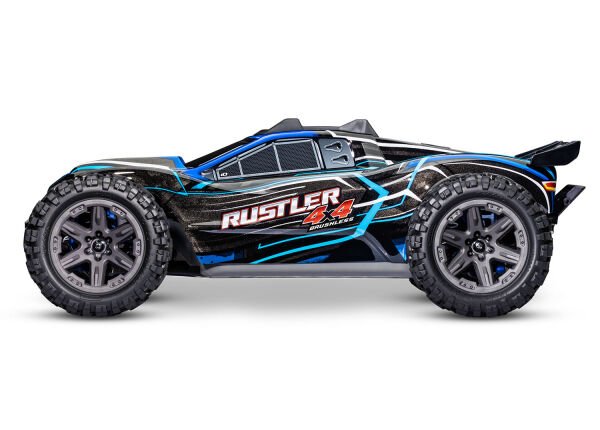 Traxxas Rustler 4x4 Brushless BL-2 Mavi